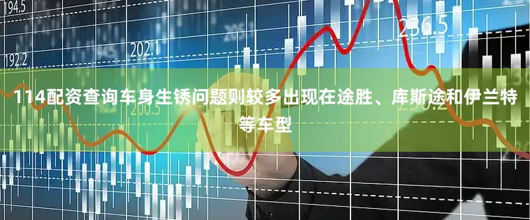 114配资查询车身生锈问题则较多出现在途胜、库斯途和伊兰特等车型